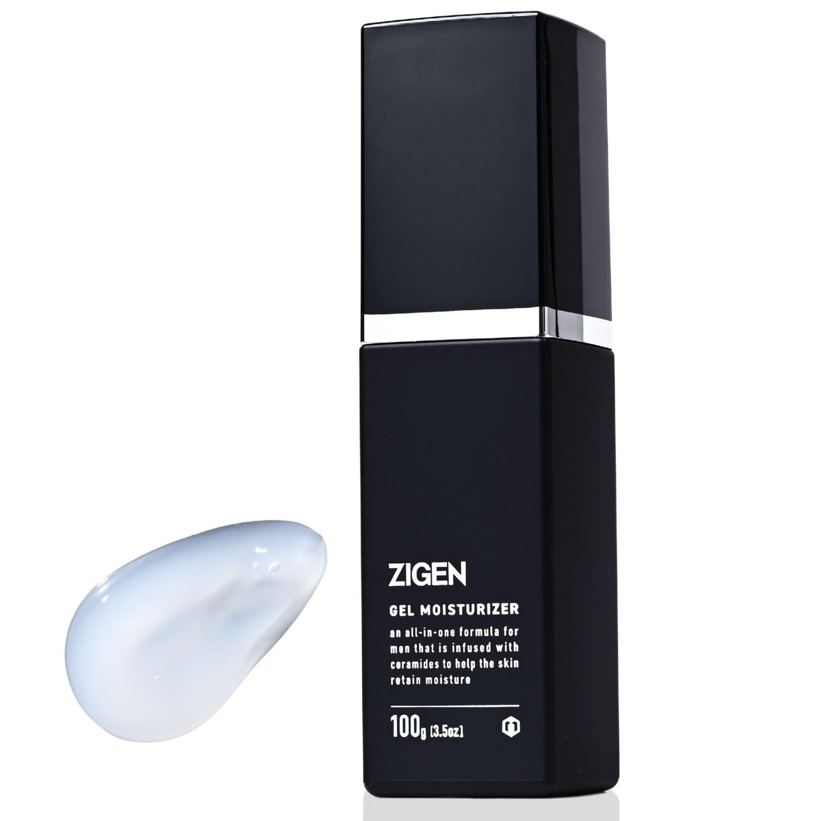 ZIGEN メンズ オールインワンジェル 美容液 [ テカリ 皮脂 ] スキンケア 男 [ セラミド配合 ] 化粧水 乳液 クリーム 保湿ジェル 高保湿 エイジングケア オールインワン アフターシェーブ 敏感肌 脂性肌 100g ジゲン