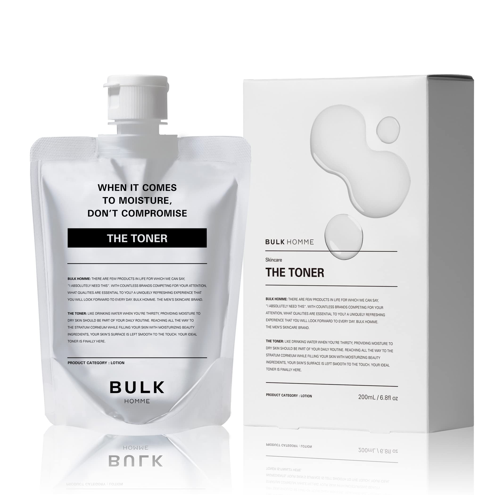 【低刺激・高保湿】バルクオム 化粧水 メンズ 200mL THE TONER 敏感肌用